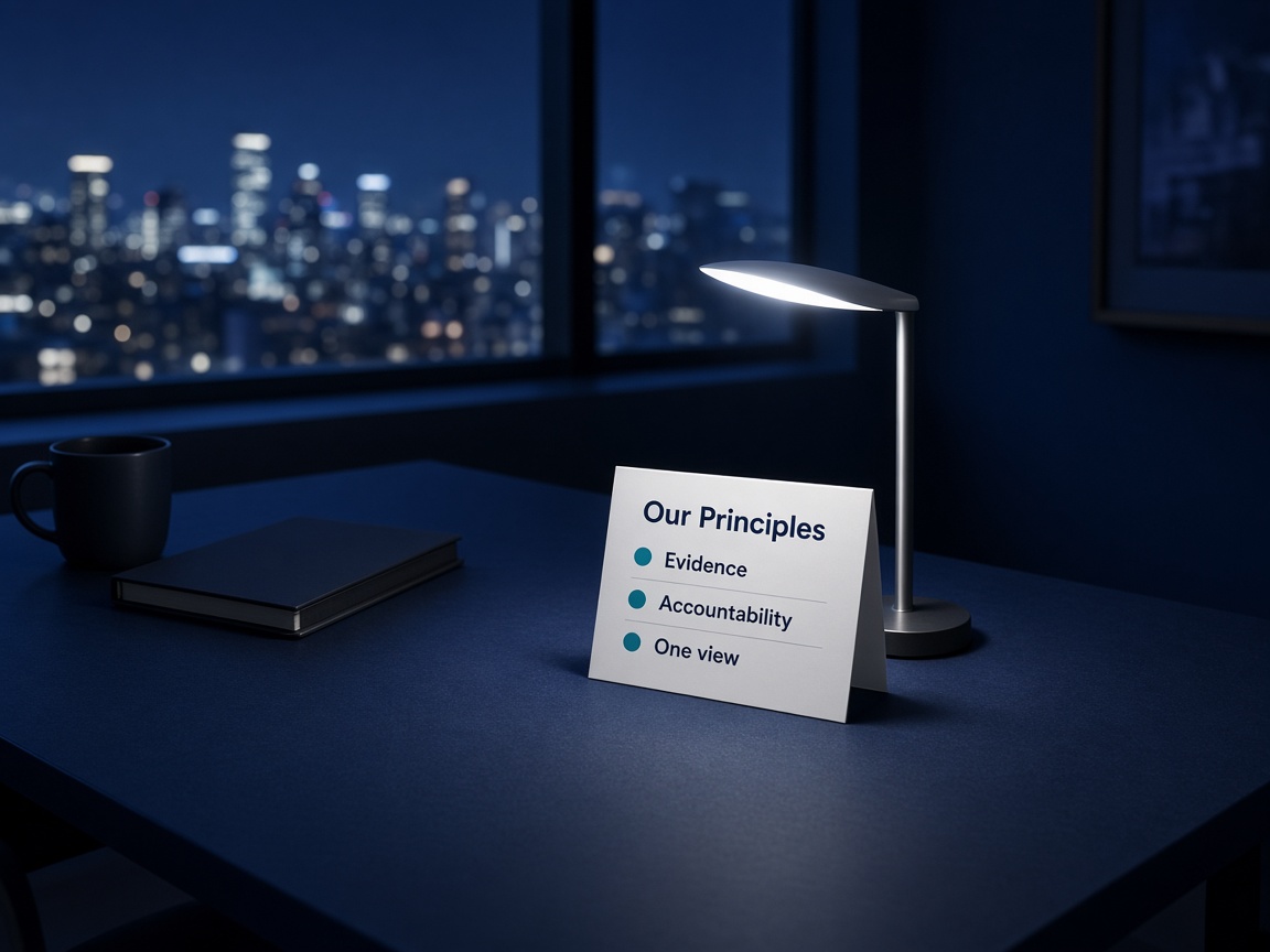 Boardroom principles brief on evidence and accountability